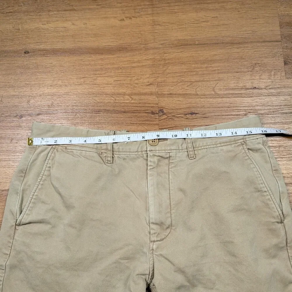 VTG J Crew Oarsman 770 Straight Chino Pants Mens 31x30(27) Beige Cotton Twill